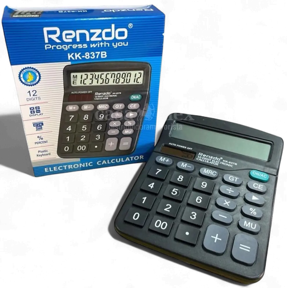 Calculatrice 12 chiffres RENZDO
