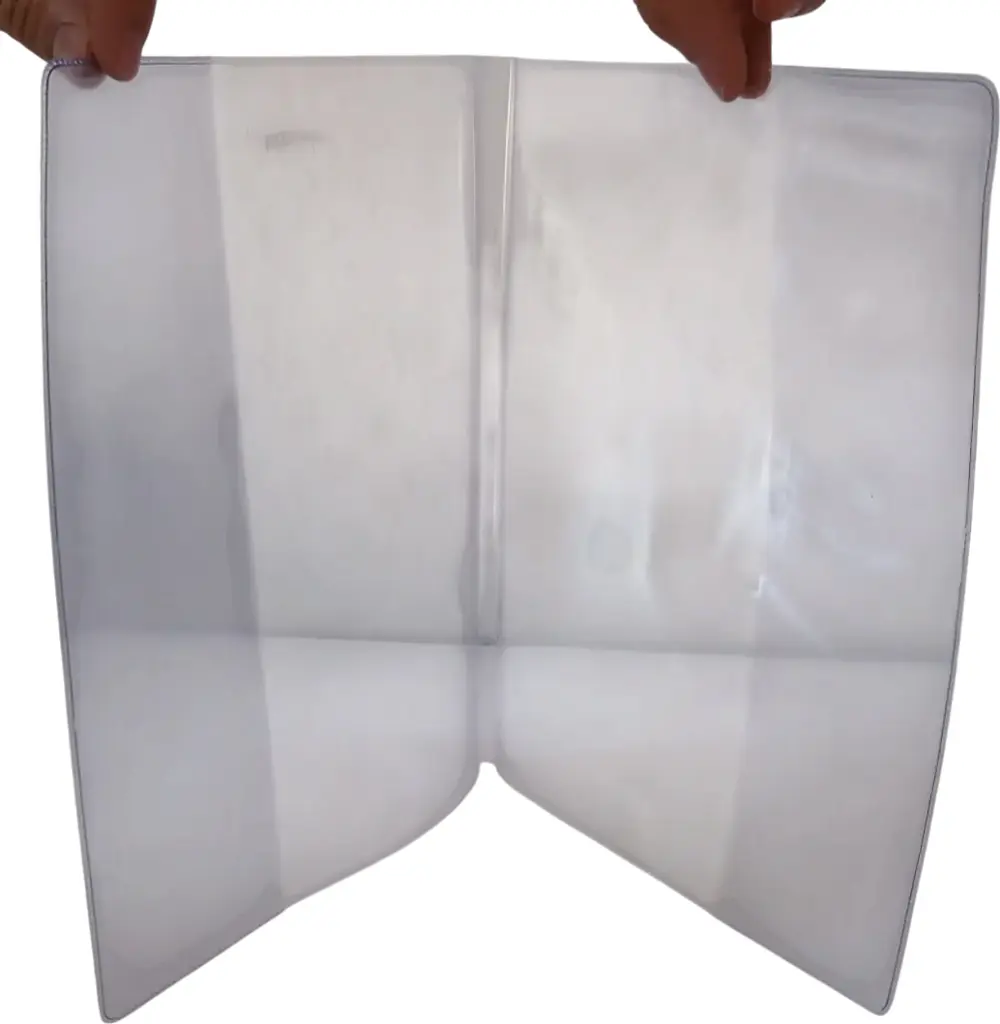 Couvre livre transparent CRISTAL