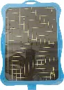 Ardoise magique et normale 2 en 1 +Stylo + Chiffon SAFAS