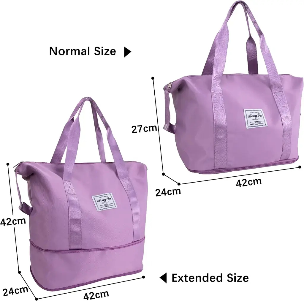 Dimension Sac de voyage extensible 40 litre