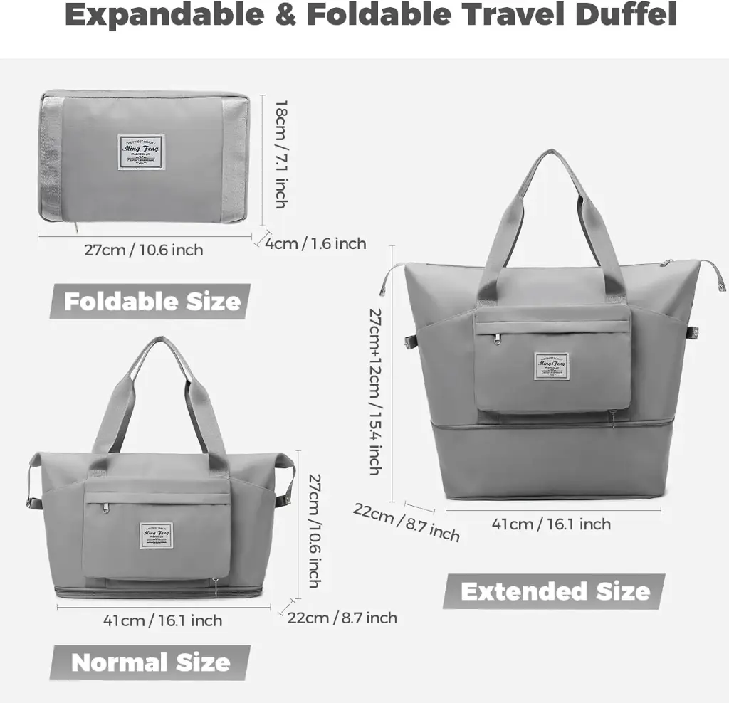 Sac de voyage extensible 40 litre 
