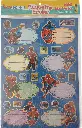 Planche de 8 étiquettes scolaire NS259/23 PENSCHOOL