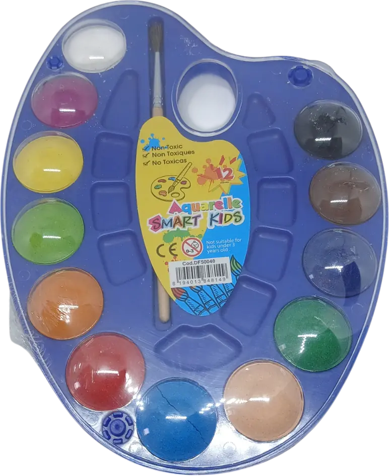 [FS449] Aquarelle de 12 couleur SMART KIDS