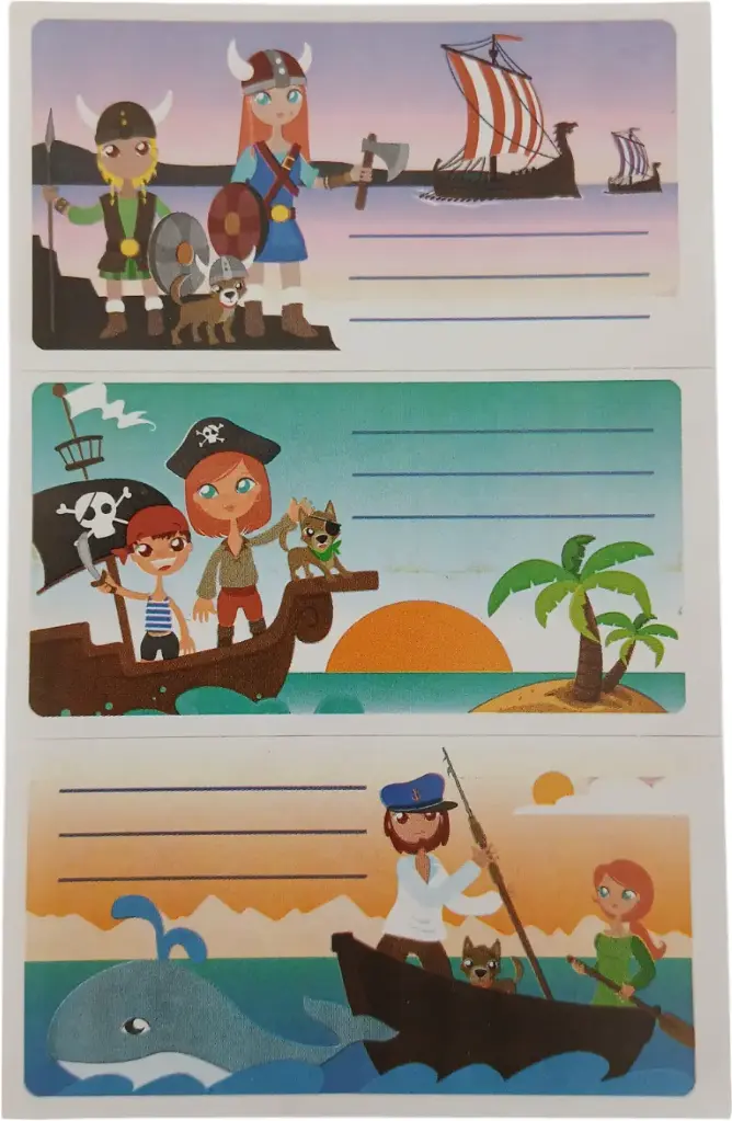 Etiquette scolaire viking