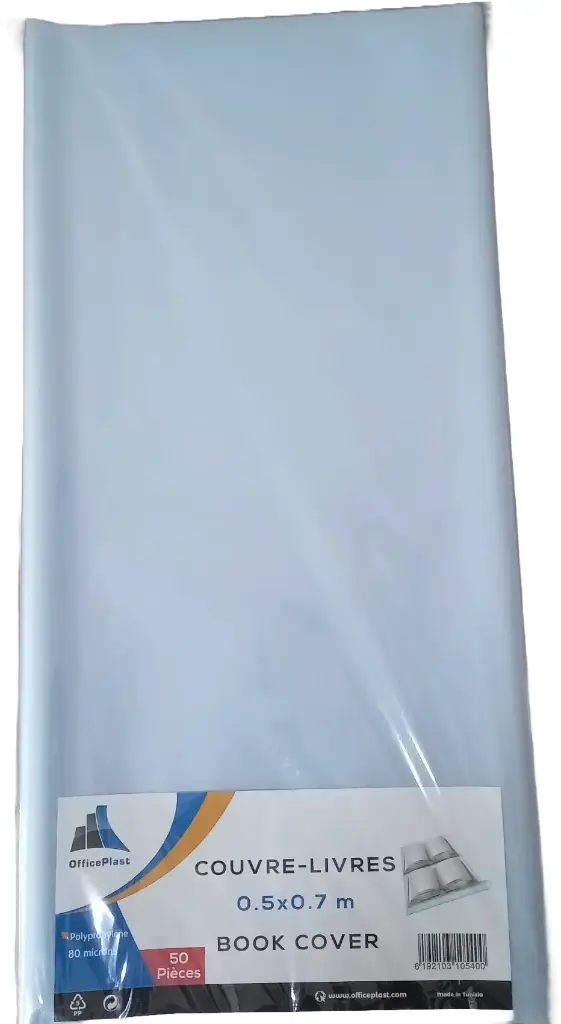 Protège livre CRISTAL