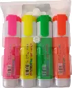 Poche de 4 stylos fluorescent NBDL