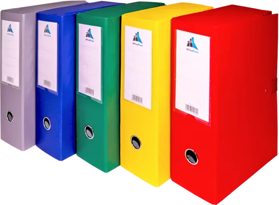 [OFFICEPLAST: BA10COL.E.ROSE] Boite d'archive 10 cm couleurs ESSENTIAL OFFICEPLAST-PURPLE (Rose)