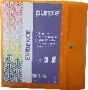 Boite de classement 8 cm personnalisable EVIDENCE OFFICEPLAST-PURPLE
