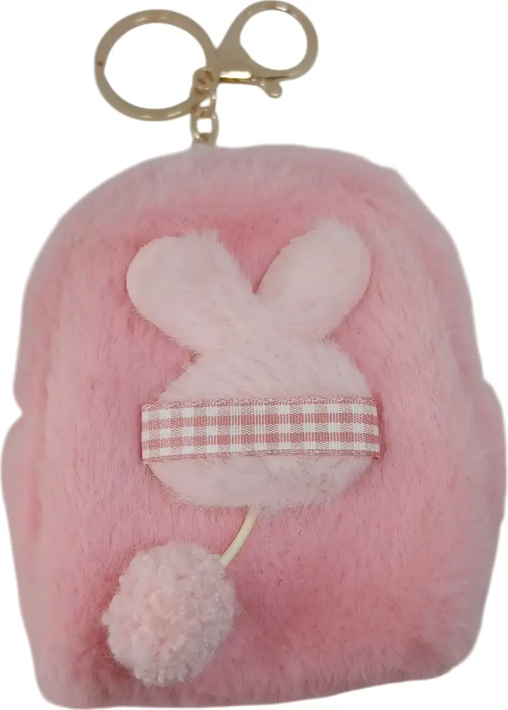Porte-monnaie peluché lapin simple