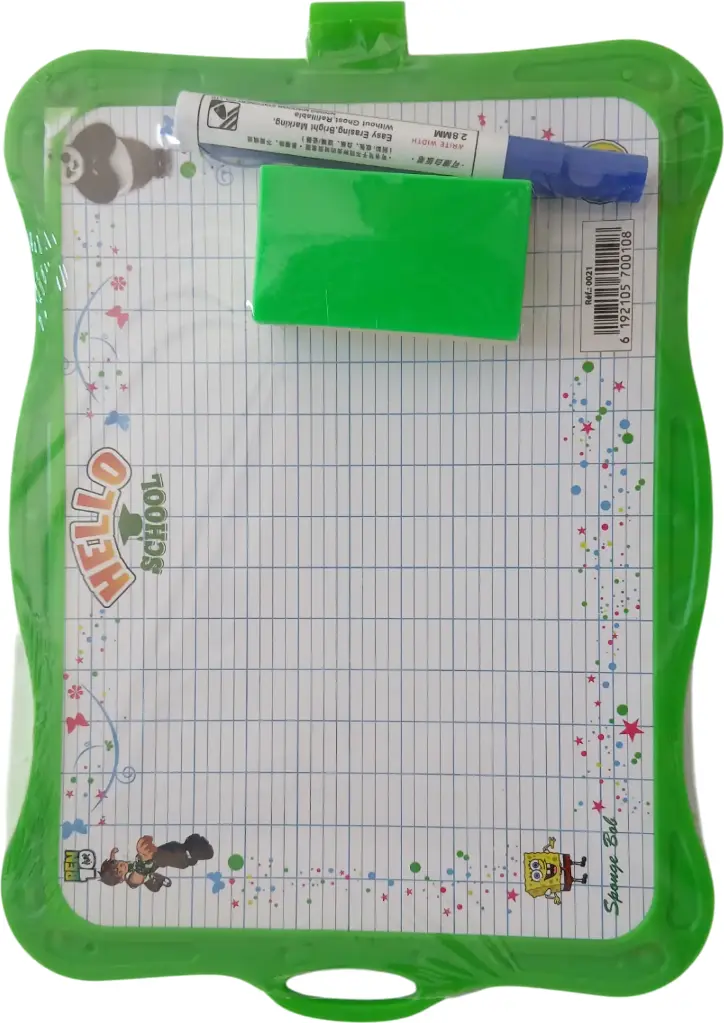 Ardoise 2 en 1 (magique et bois) +Stylo + Chiffon PANDA