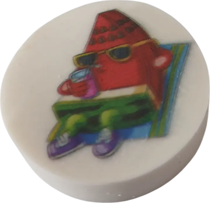 Gomme différent motifs
