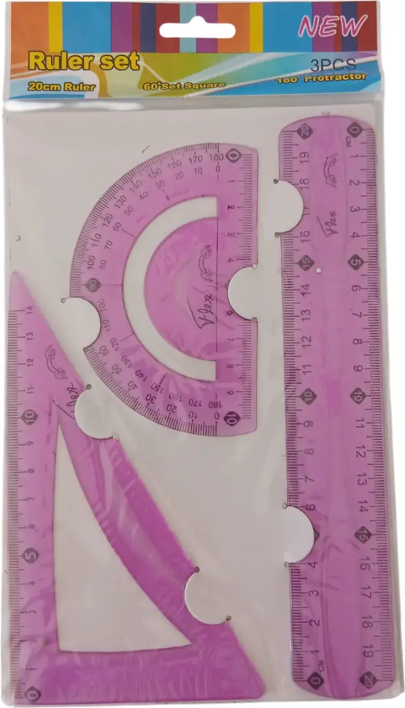 Pochette géométrique flexible