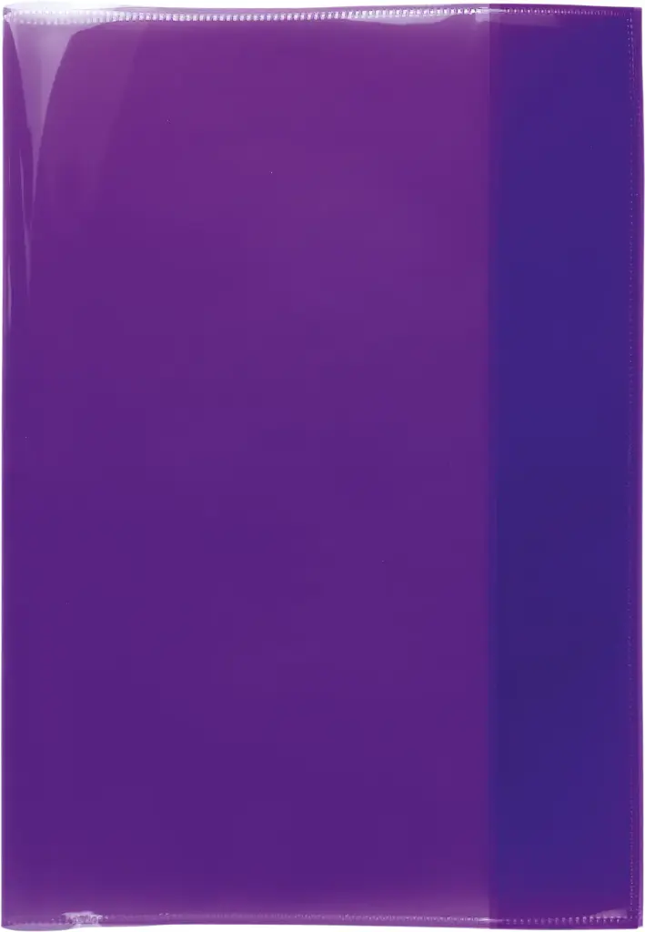 Protège-cahier 17x22 semi-transparent PURPLE ou OFFICEPLAST