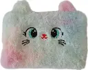 Sac simple peluché chatte avec porte-clés 