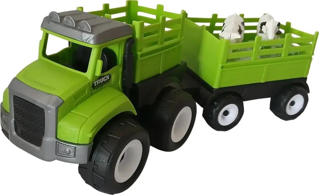 Tracteur et des vaches
