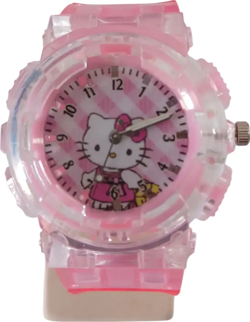 Montre avec jeu de lumière pour garçon et fille