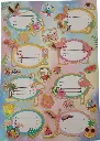 Planche de 8 étiquettes scolaire NS259/23 PENSCHOOL