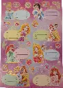 Planche de 8 étiquettes scolaire NS259/23 PENSCHOOL