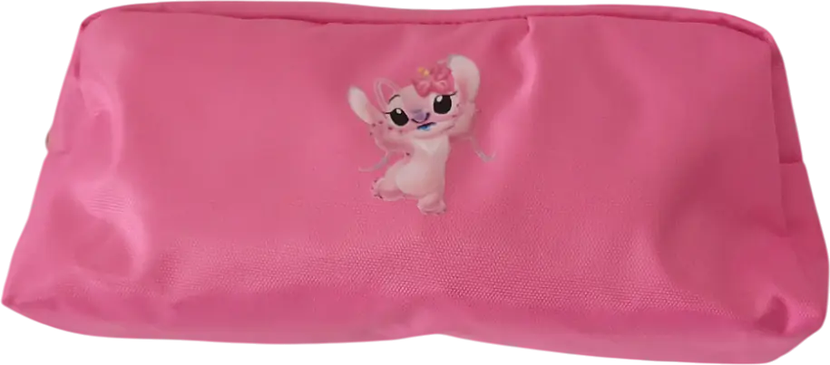 Trousse simple uni avec Stitch