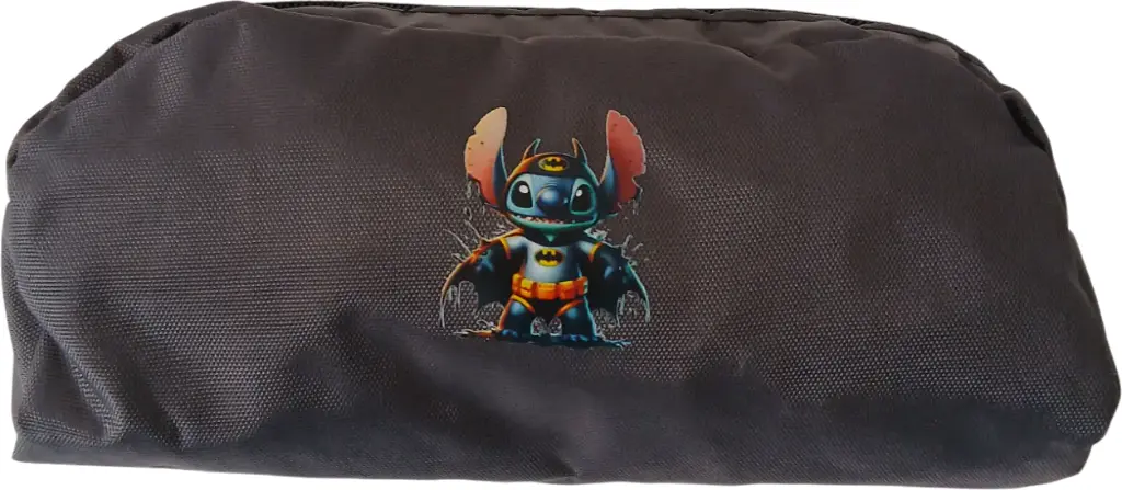 Trousse simple uni avec Stitch