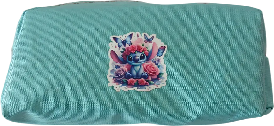 Trousse simple uni avec Stitch