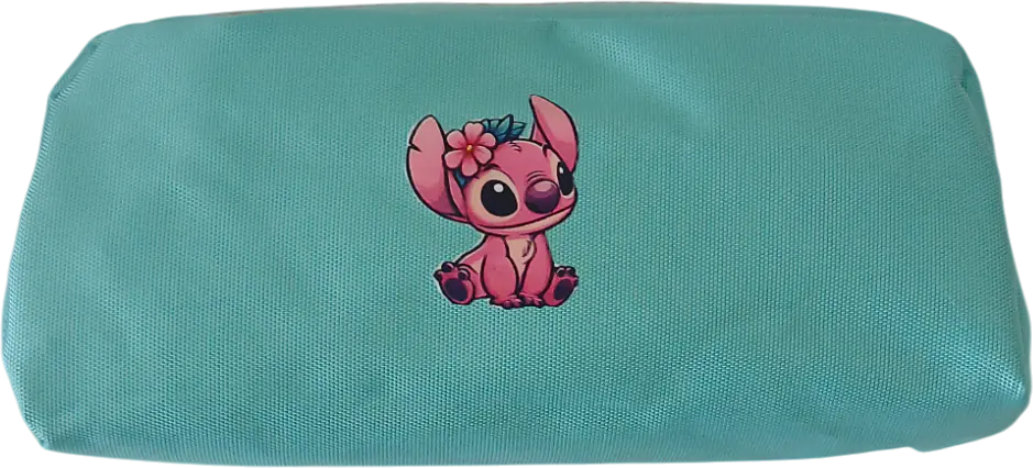 Trousse simple uni avec Stitch