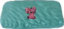Trousse simple uni avec Stitch