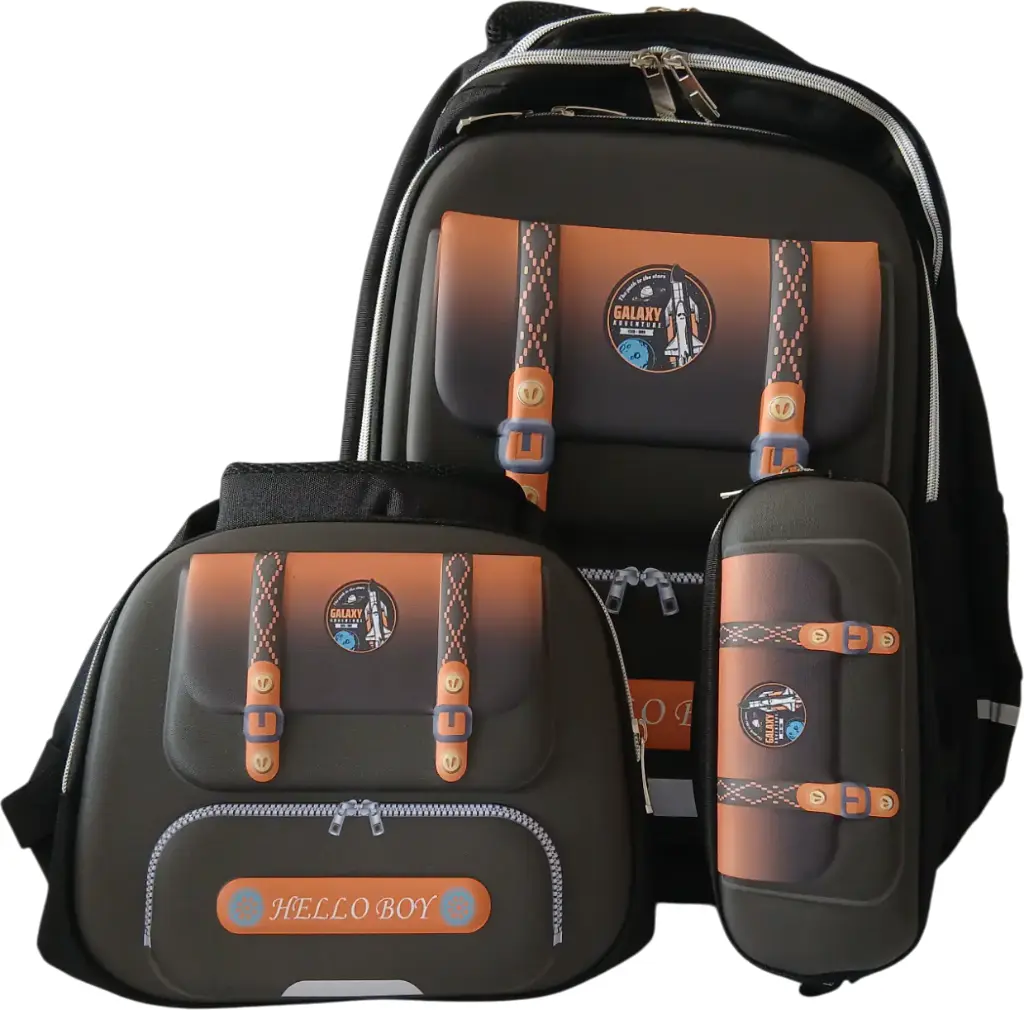 Sac à dos + sacs à goûter + trousse 3ème-5éme TEXTILEORBANE