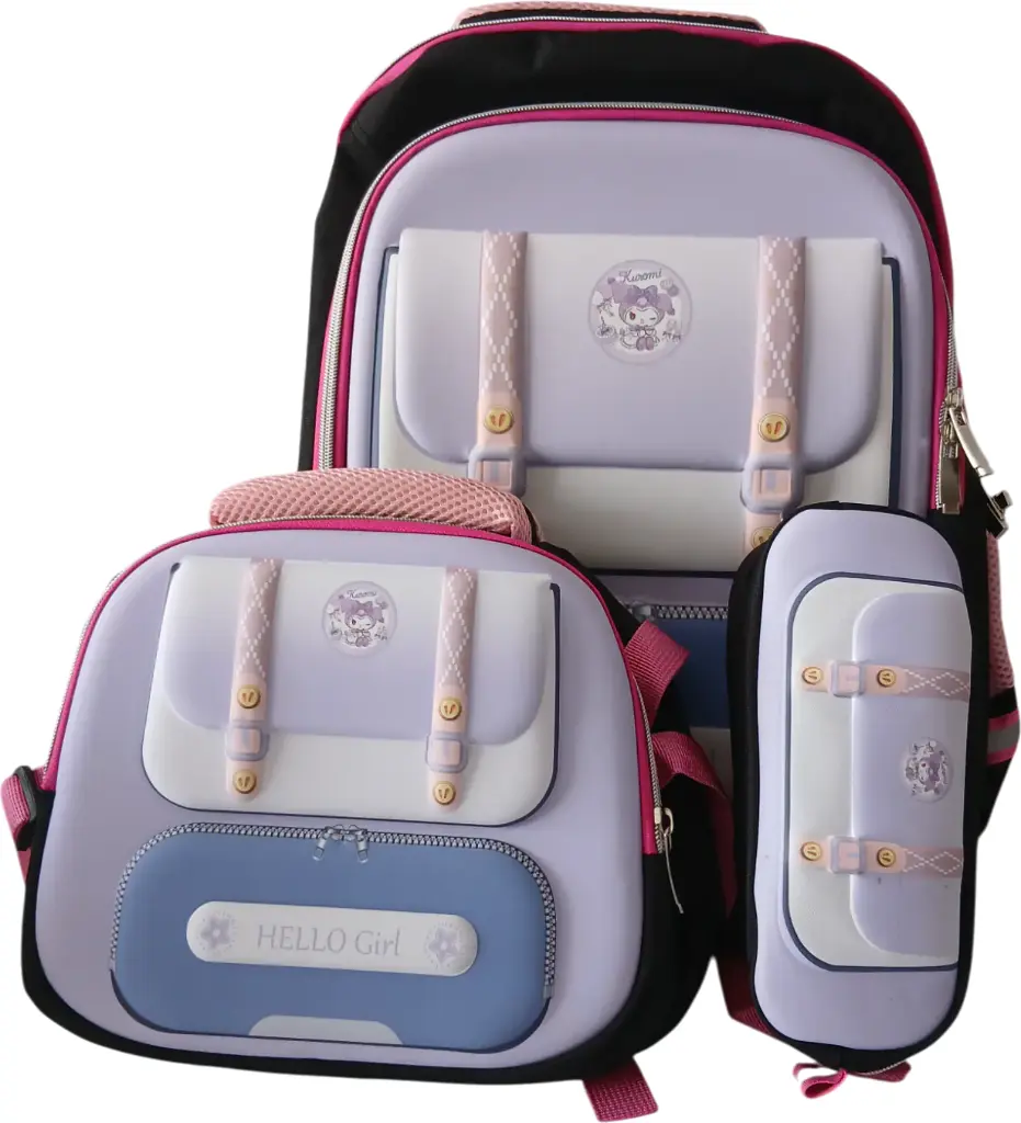 Sac à dos + sacs à goûter + trousse 3ème-5éme TEXTILEJORBANE
