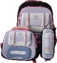 Sac à dos + sacs à goûter + trousse 3ème-5éme TEXTILEJORBANE