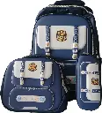 Sac à dos + sacs à goûter + trousse 3ème-5éme TEXTILEJORBANE