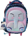Sac à dos avec support Jardin d'enfant fille Illustration 3D