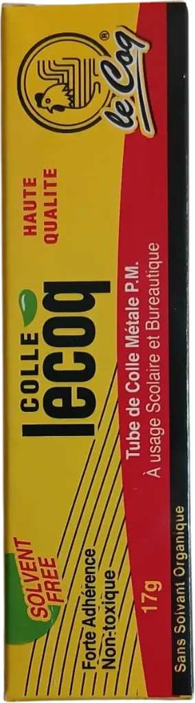 [LECOQ: 001] Tube de colle métal PM 17g LECOQ