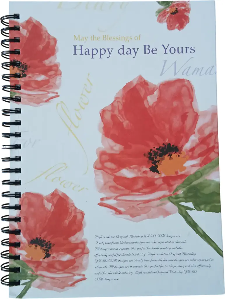 Cahier souvenir