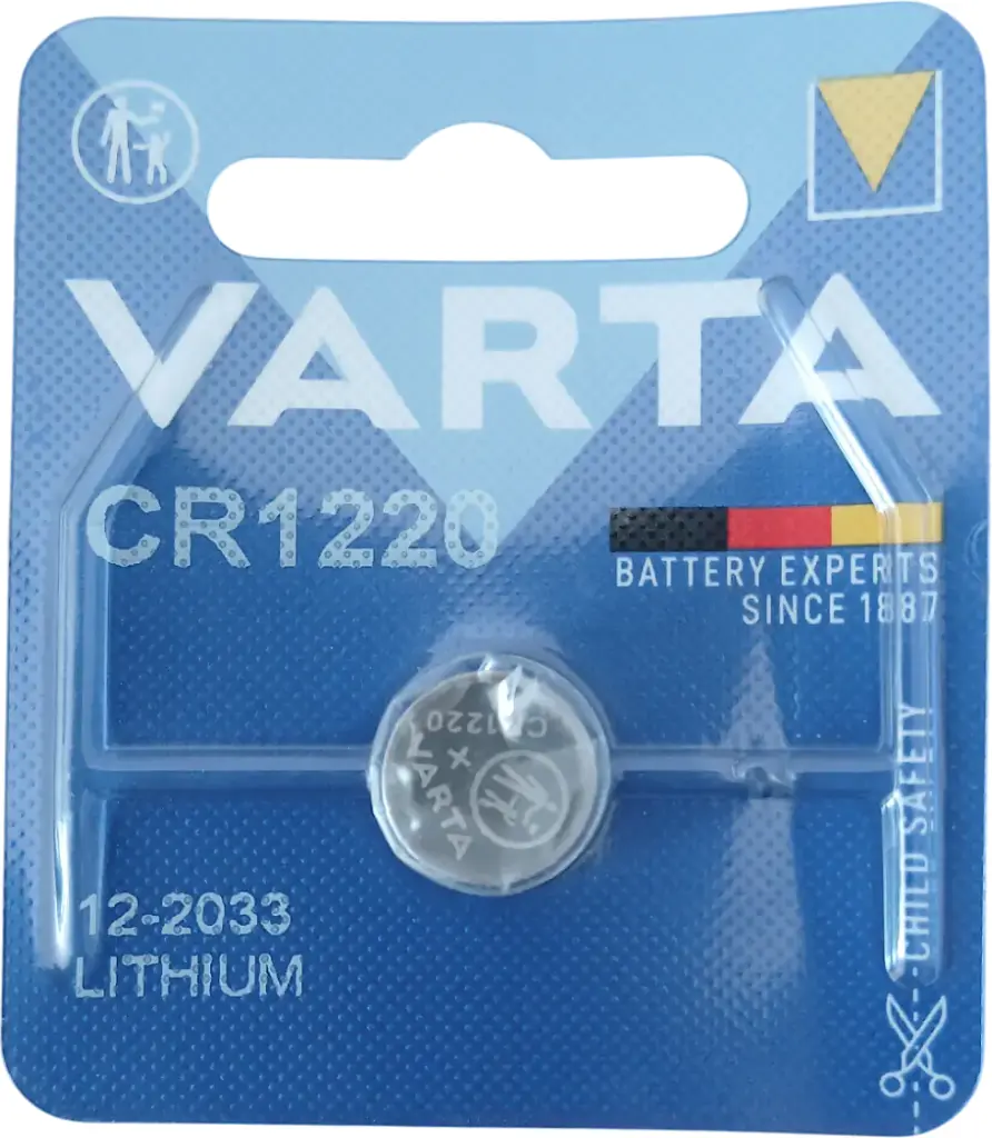 Pile à bouton CR1220 3V Lithium