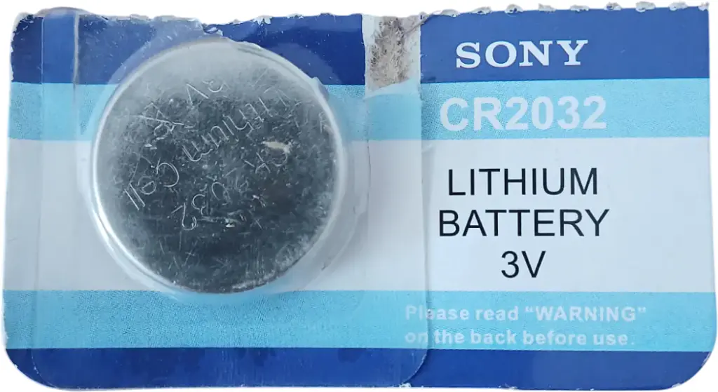 Pile bouton CR2032 3V Lithium