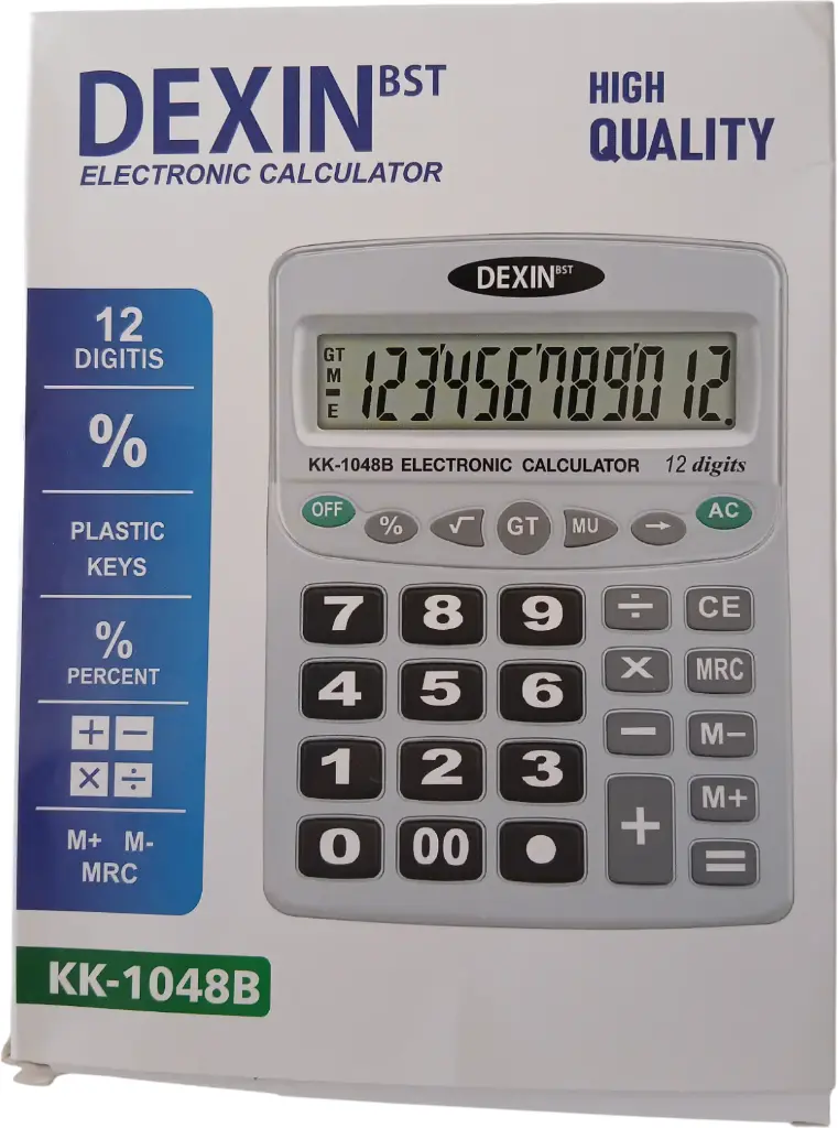 Calculatrice de poche KD-1048B KADIO