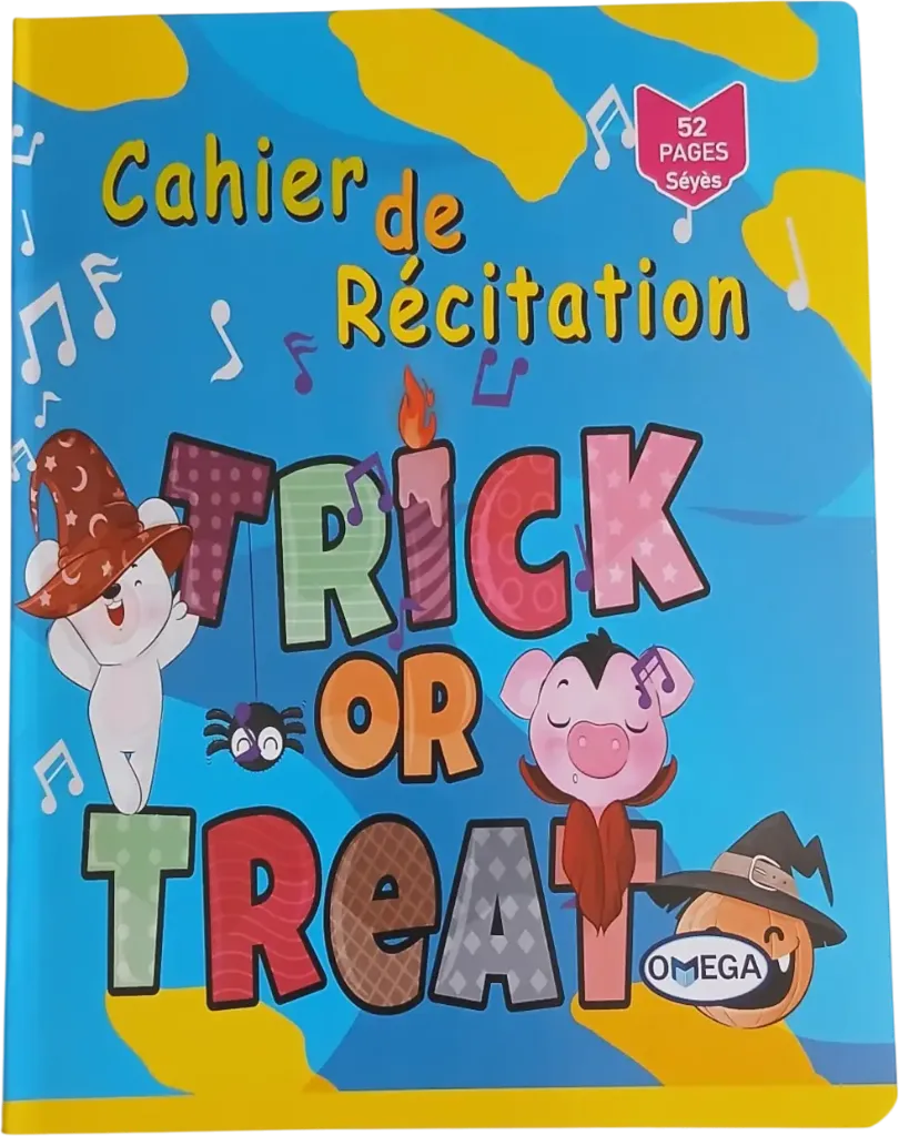 Cahier de récitation OMEGA