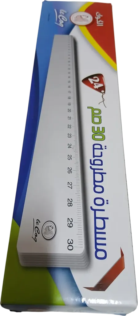 [LECOQ: 029] Règle 30 cm plastique transparent LECOQ
