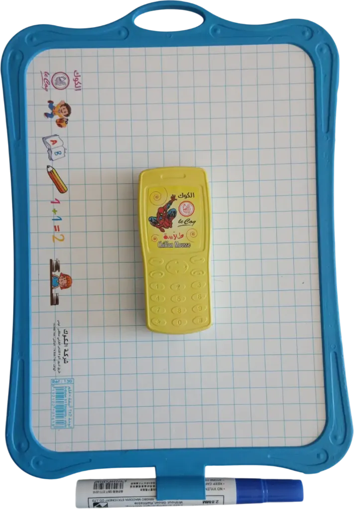 Ardoise 2 en 1 (magique et bois) +Stylo + Chiffon LECOQ