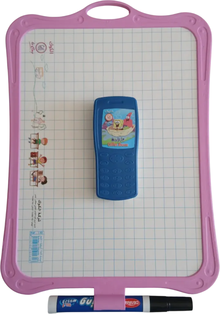 Ardoise 2 en 1 (magique et bois) +Stylo + Chiffon LECOQ (Rose)