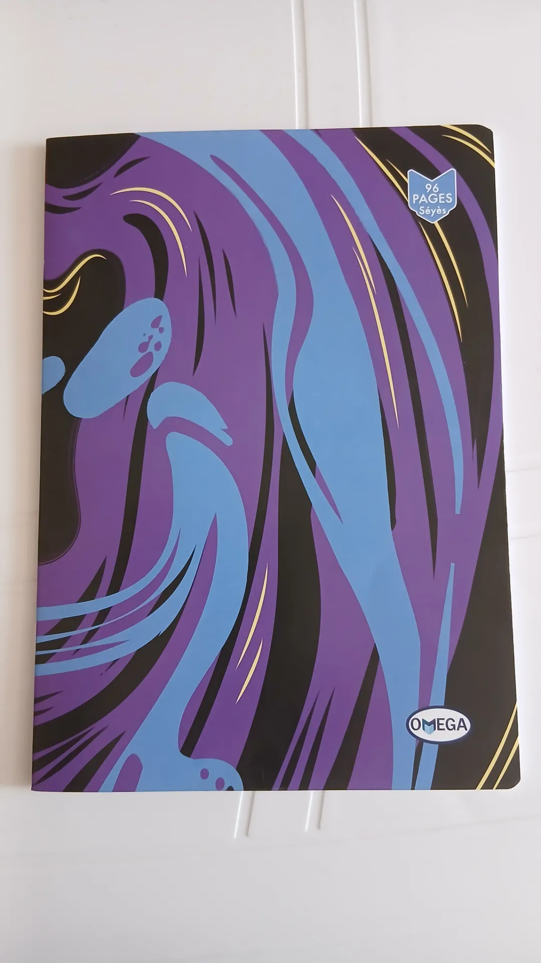 Cahier piqure A4 Seyes 96p OMEGA