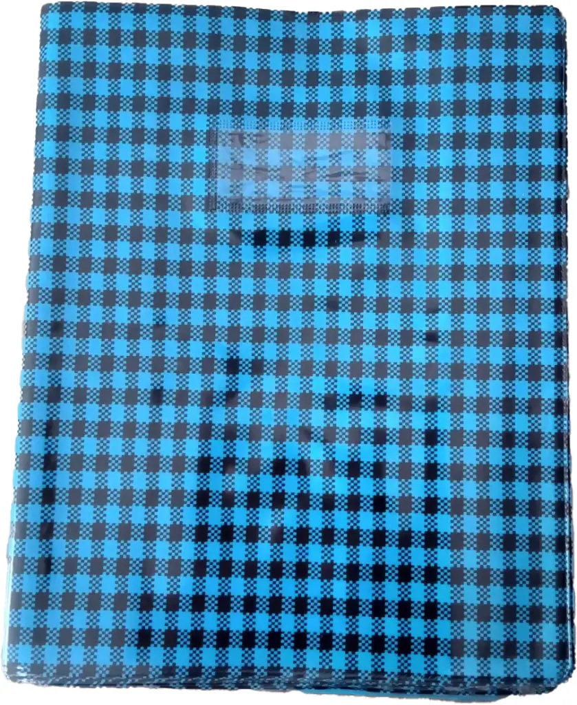 Protège-cahier 17x22 carreau (Rose)