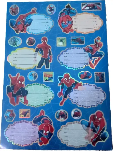 Planche de 8 étiquettes scolaire NS259/23 PENSCHOOL