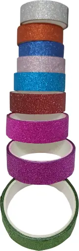 Rouleau scotch fantaisie glitter