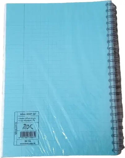 [CA134] Cahier WIREO 400p ABC