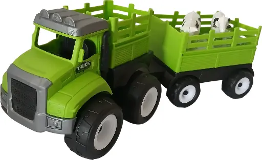 Tracteur et des vaches